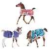 2475 - Breyer Horse Foal Blankets with Halters (Set of Three) - NEW FOR 2009!