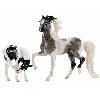 5923 - Breyer Horse - Stablemates Pinto Horse and Foal Set - NEW FOR 2009!